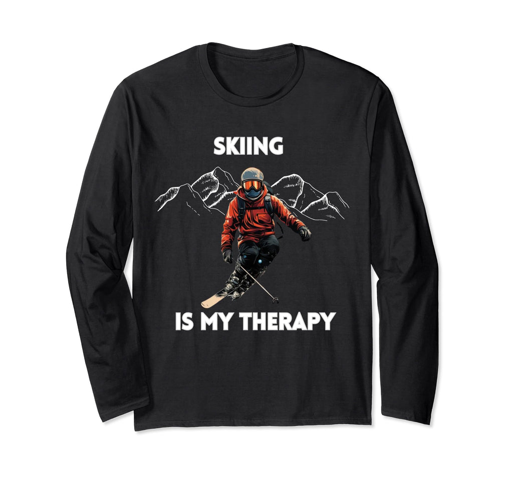 Asoler Aesthetic Fun Ski Snow Winter Sweatshirt - Graphic Print Men Women - T-Shirt, Sweatshirt, Hoodie