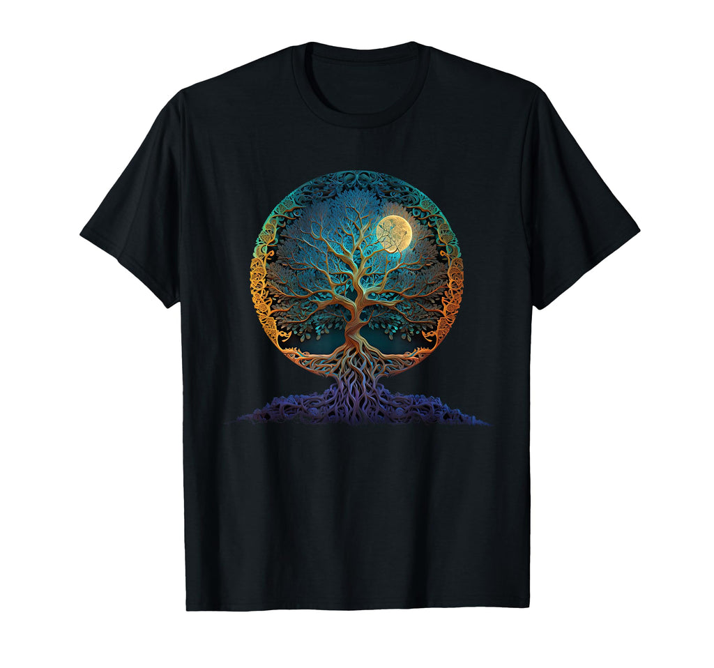 Tree Life Yoga Zen Namaste T-Shirt - Fun Novelty Design for Adults - T-Shirt, Sweatshirt, Hoodie