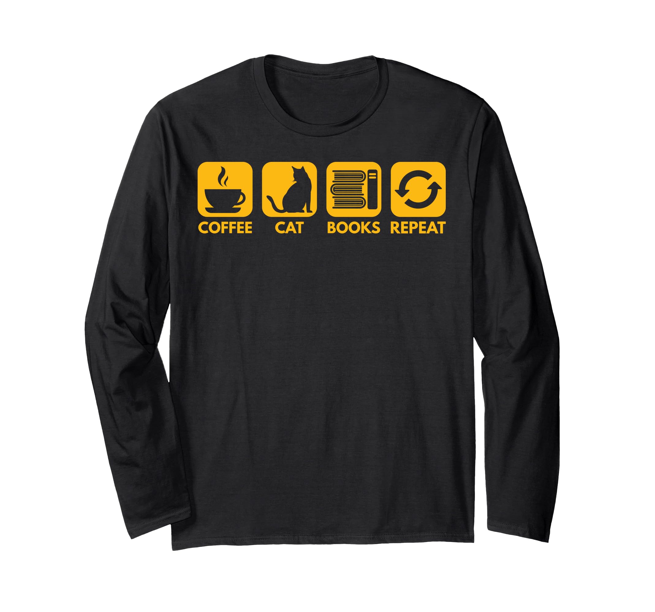 Fantastic Cup Coffee Cat And Books Hoodie - Minimalist Print Men Women - T-Shirt, Sweatshirt, Hoodie