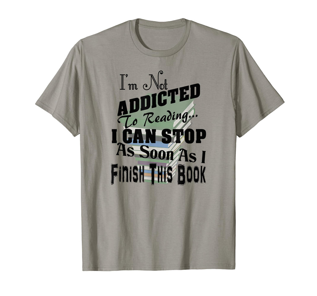Addicted To Reading Bookworm Book Nerds T-Shirt - Unique Graphic Men Women - T-Shirt, Sweatshirt, Hoodie