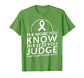 More You Know Less You Judge Mental T-Shirt - Minimalist Print Unisex - T-Shirt, Sweatshirt, Hoodie