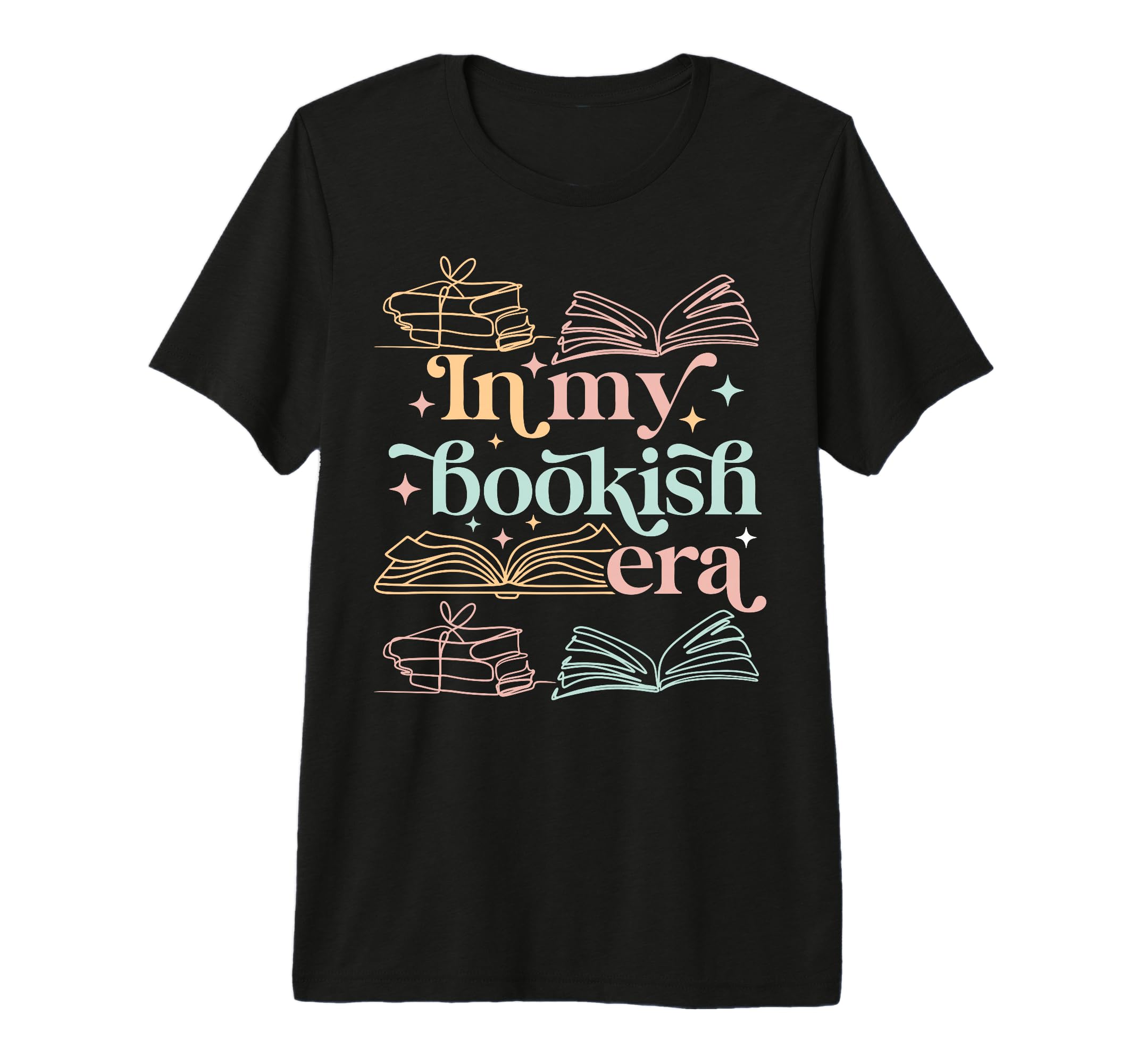 My Bookish Era Book Lover Tri Blend T-Shirt - Aesthetic Graphic for Adults - T-Shirt, Sweatshirt, Hoodie