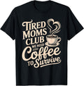 Coffee Charged Motherhood Chaos Unisex T-shirt, Sweatshirt, Hoodie, Long Sleeve Tee - T-Shirt, Sweatshirt, Hoodie