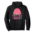 Mental Health Therapist Flowers Mental Hoodie - Trendy Graphic for Adults - T-Shirt, Sweatshirt, Hoodie