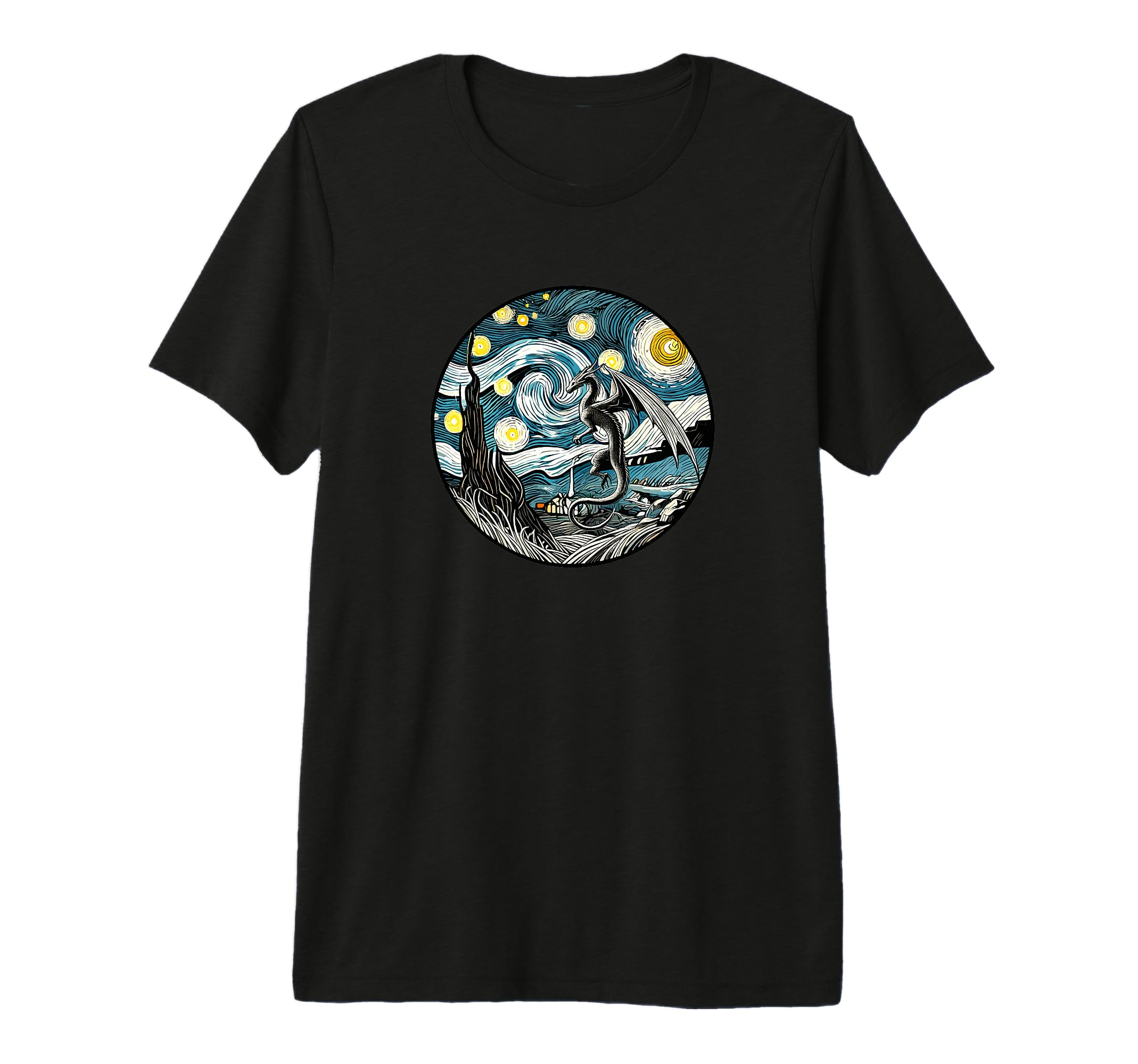 Dragon Mystical Creature Book Van T-Shirt - Streetwear Style for Adults - T-Shirt, Sweatshirt, Hoodie