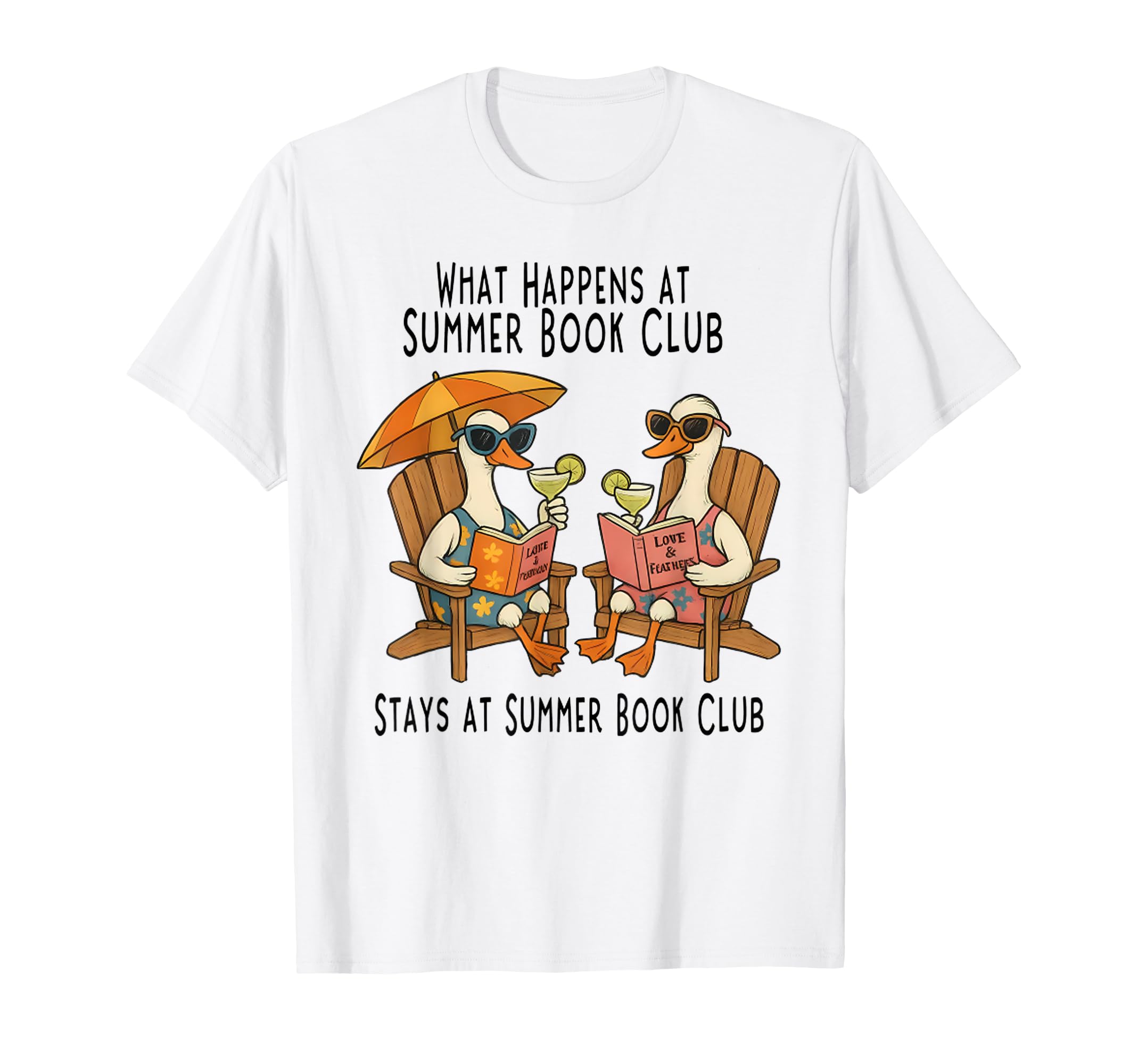 What Happens Summer Book Club Stays T-Shirt - Aesthetic Graphic Unisex - T-Shirt, Sweatshirt, Hoodie