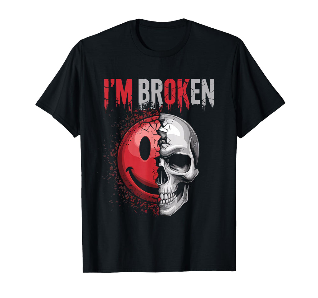 Im Ok Im Broken Invisible Illness T-Shirt - Custom Art Print Men Women - T-Shirt, Sweatshirt, Hoodie