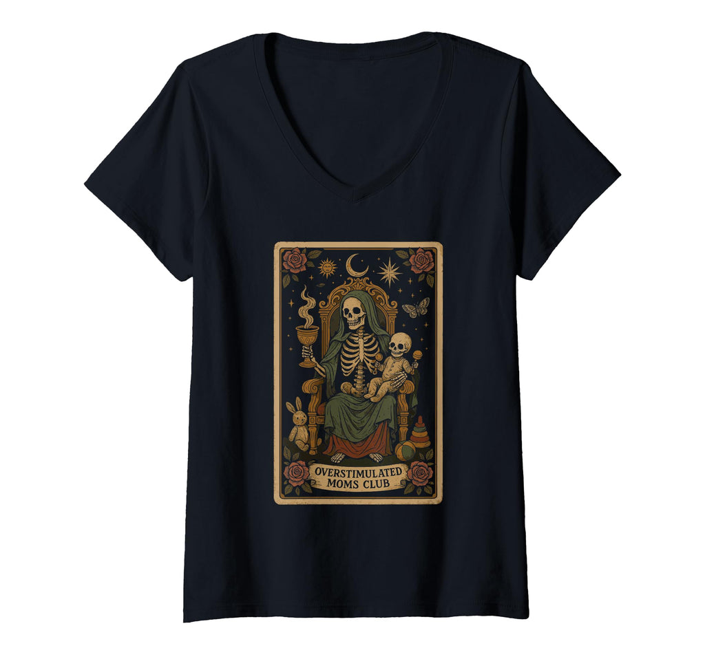 Groovy Moms Club Overstimulated T-Shirt - Casual Everyday Wear Unisex - T-Shirt, Sweatshirt, Hoodie