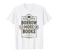 Book Lover Library Bookworm T-Shirt - Fun Novelty Design for Adults - T-Shirt, Sweatshirt, Hoodie