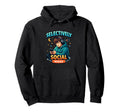 Selectively Social Introvert Mode Calm Hoodie - Novelty Apparel Unisex - T-Shirt, Sweatshirt, Hoodie