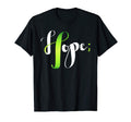Hope Green Ribbon Semicolon Mental T-Shirt - Unique Graphic Men Women - T-Shirt, Sweatshirt, Hoodie