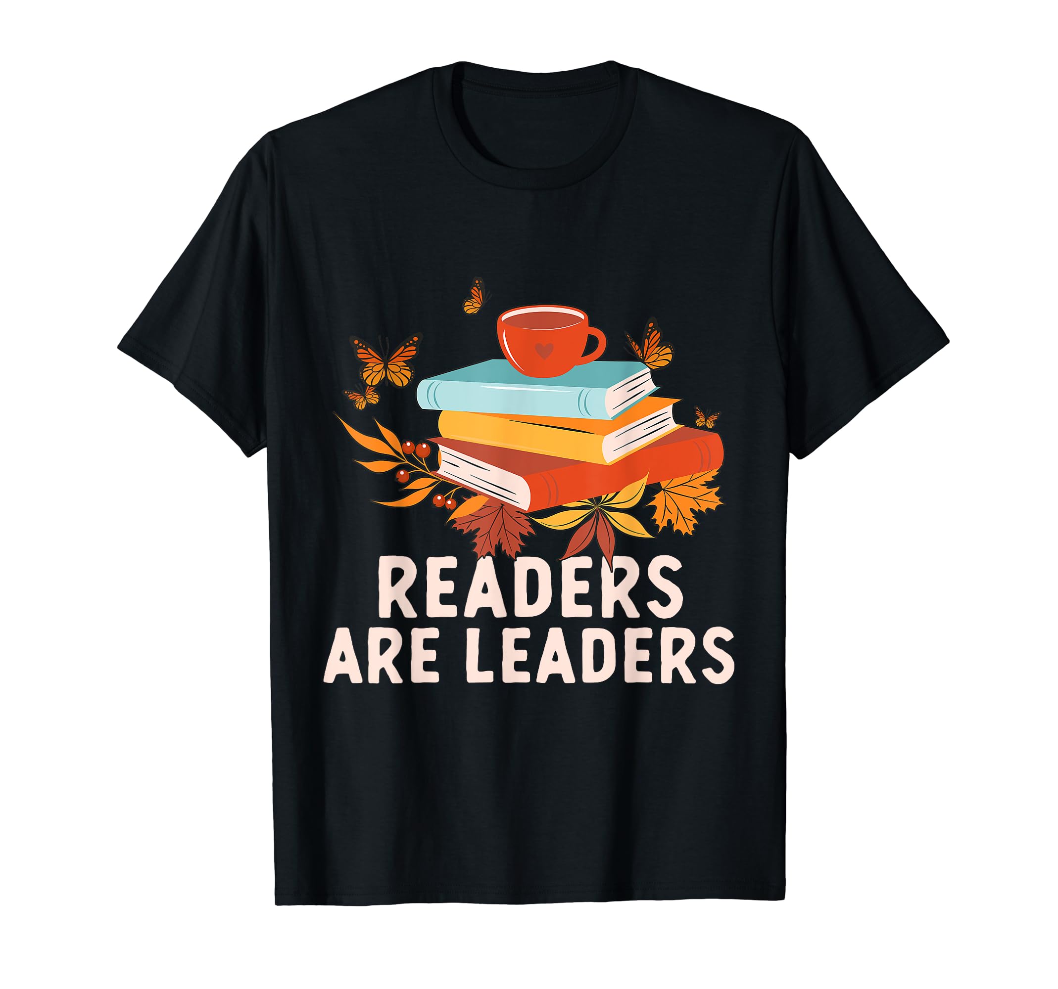 Readers Are Leaders Bookworm National T-Shirt - Aesthetic Graphic Unisex - T-Shirt, Sweatshirt, Hoodie