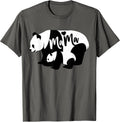 Cute Panda Mama & Cub Bear Mom Unisex T-shirt, Sweatshirt, Hoodie, Long Sleeve Tee - T-Shirt, Sweatshirt, Hoodie