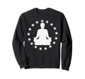 Yoga Pose Stars Yogi Spiritual Sweatshirt - Minimalist Print Men Women - T-Shirt, Sweatshirt, Hoodie