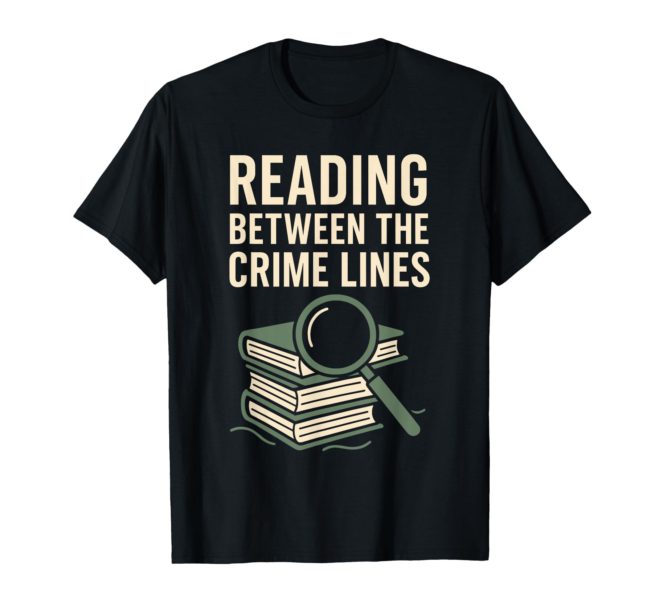 Cozy Crime Club Mystery Reader Bookish T-Shirt - Graphic Print Men Women - T-Shirt, Sweatshirt, Hoodie