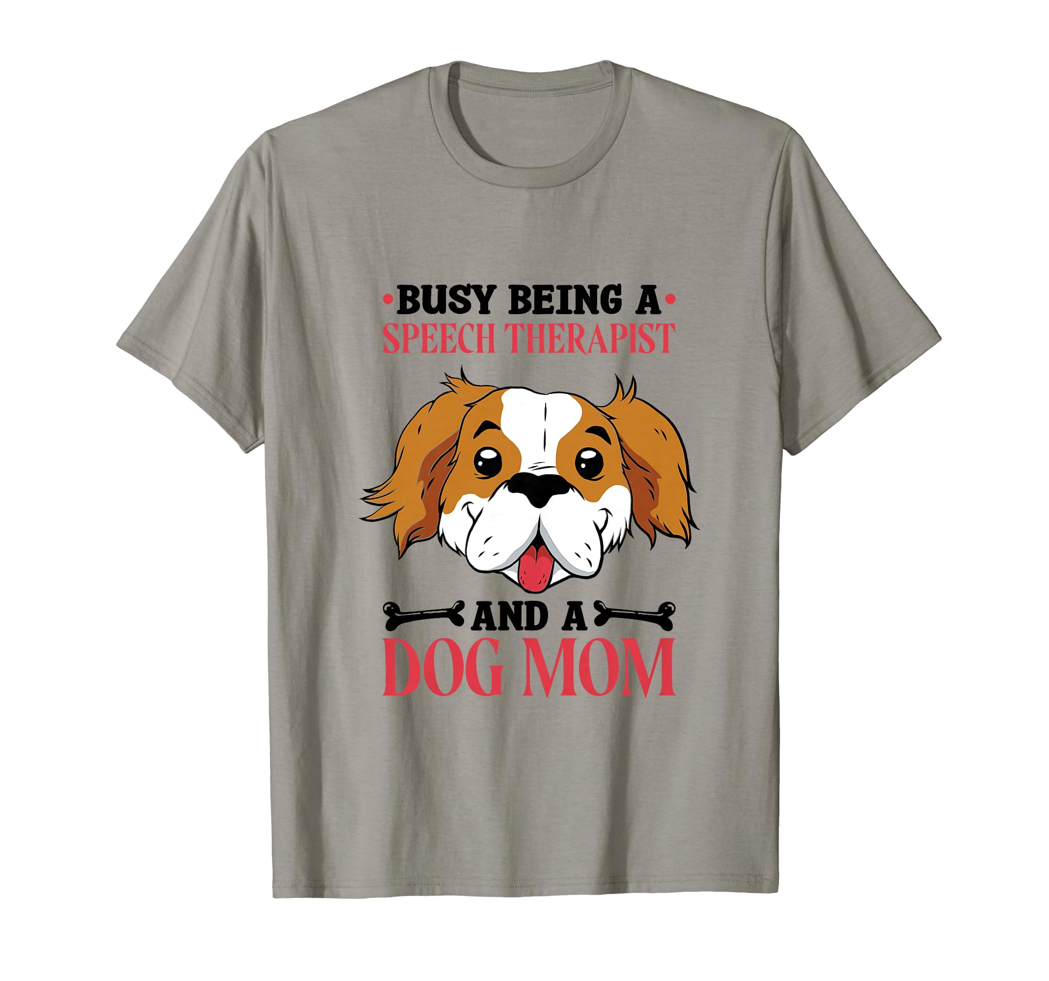 Speech Therapist Dog Lover Speech T-Shirt - Minimalist Print Men Women - T-Shirt, Sweatshirt, Hoodie
