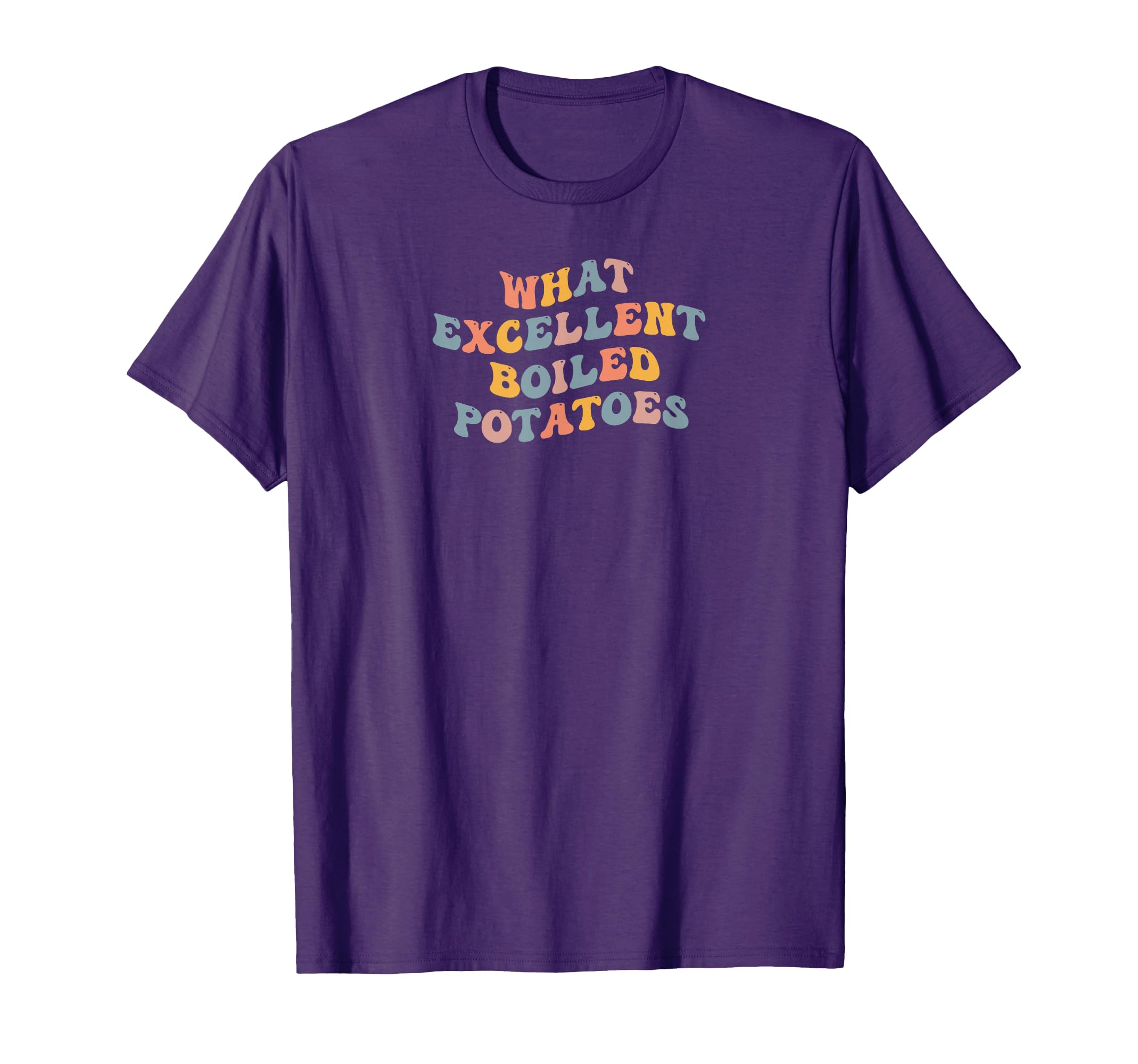 What Excellent Boiled Potatoes T-Shirt - Aesthetic Graphic for Adults - T-Shirt, Sweatshirt, Hoodie