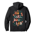 Hot Book Club Floral Aesthetic Hoodie - Minimalist Print for Adults - T-Shirt, Sweatshirt, Hoodie