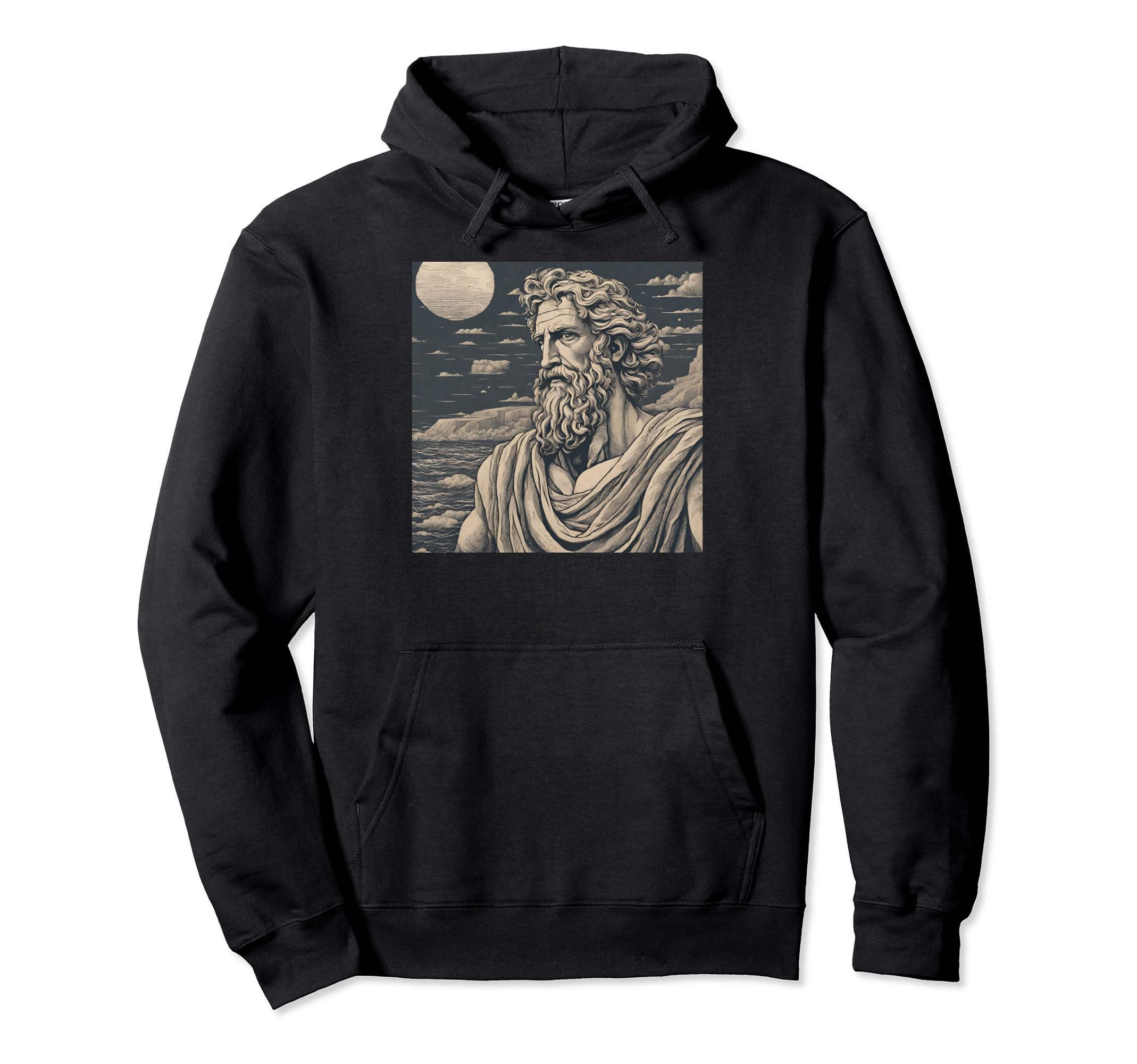 Odysseus Hero Homers Odyssey Tribute Hoodie - Fun Novelty Design Unisex - T-Shirt, Sweatshirt, Hoodie