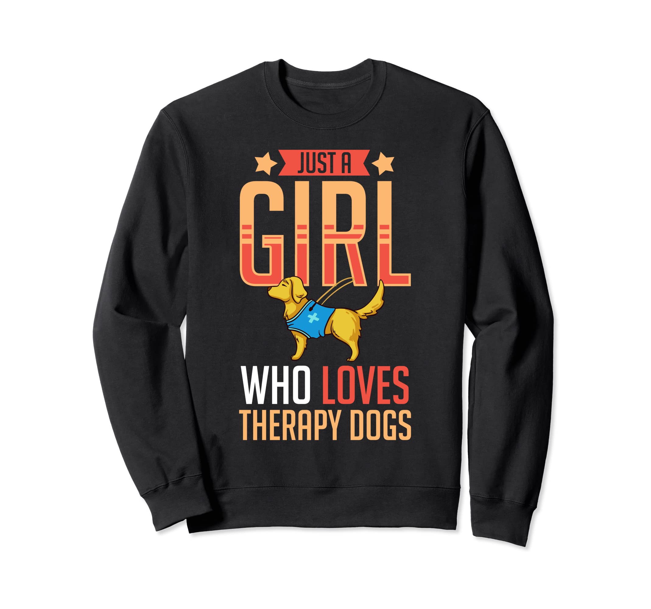 Therapy Dog Training Service Dogs Sweatshirt - Minimalist Print Unisex - T-Shirt, Sweatshirt, Hoodie