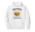 Abibliophobia Funny Book Lovers Hoodie - Custom Art Print for Adults - T-Shirt, Sweatshirt, Hoodie
