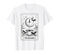 Reader Tarot Card Bookworm Books Lover T-Shirt - Minimalist Print Unisex - T-Shirt, Sweatshirt, Hoodie