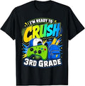 Im Ready to Crush Third Grade Back to School 3rd Grade Boys T-Shirt Unisex T-shirt, Sweatshirt, Hoodie, Long Sleeve Tee - T-Shirt, Sweatshirt, Hoodie