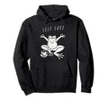 Self Care Frog Funny Vibe Spiritual Hoodie - Custom Art Print Men Women - T-Shirt, Sweatshirt, Hoodie