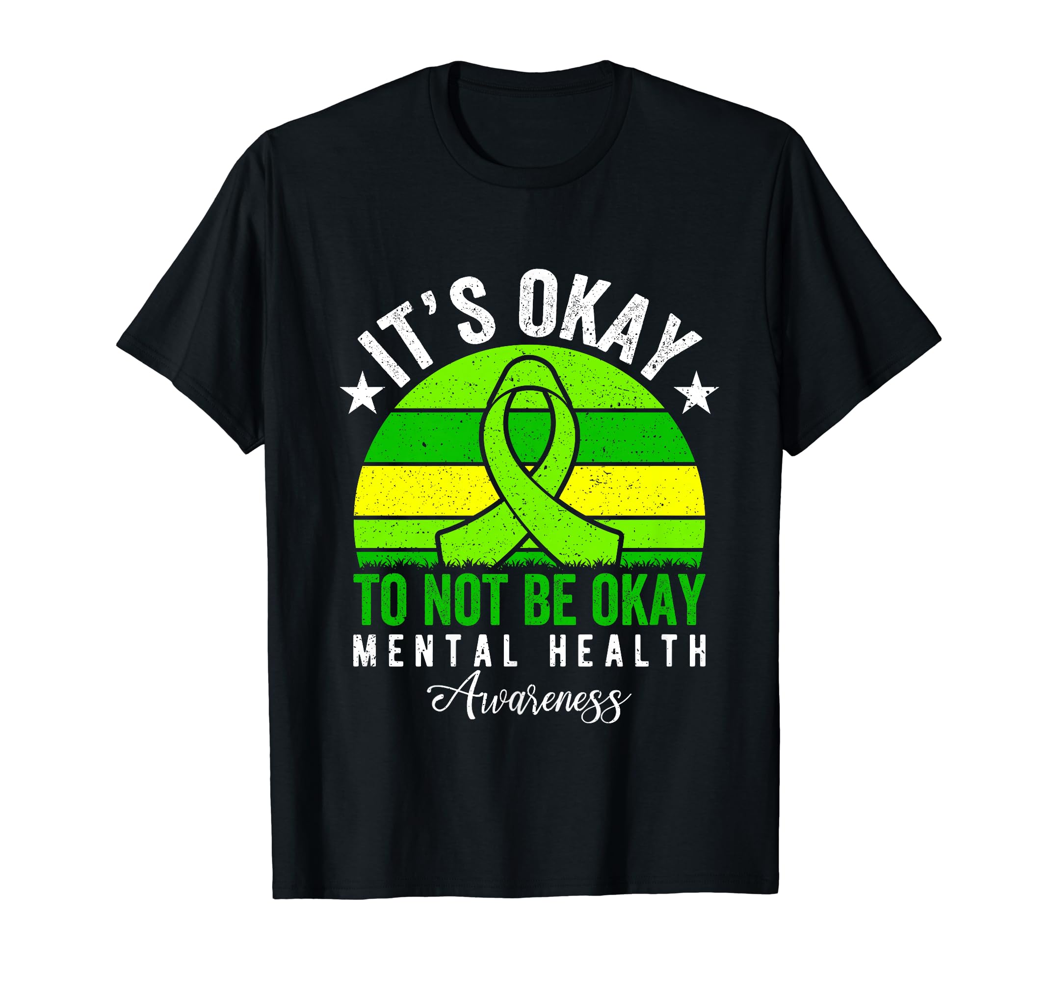 Its Okay To Not Be Okay Mental Health T-Shirt - Custom Art Print Men Women - T-Shirt, Sweatshirt, Hoodie