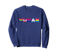 Human Flag Lgbt Gay Pride Month Sweatshirt - Fun Novelty Design Men Women - T-Shirt, Sweatshirt, Hoodie