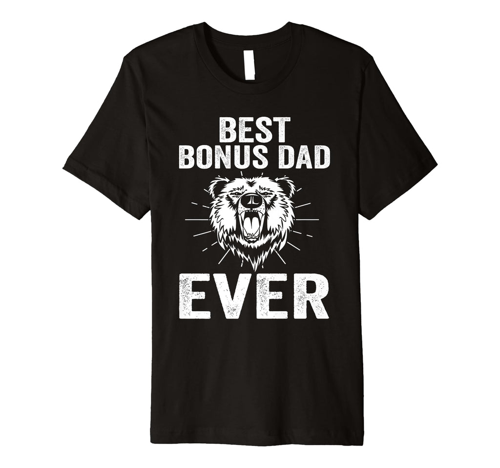 Mens Best Bonus Dad Ever Step Father T-Shirt - Aesthetic Graphic Unisex - T-Shirt, Sweatshirt, Hoodie
