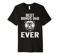 Mens Best Bonus Dad Ever Step Father T-Shirt - Aesthetic Graphic Unisex - T-Shirt, Sweatshirt, Hoodie
