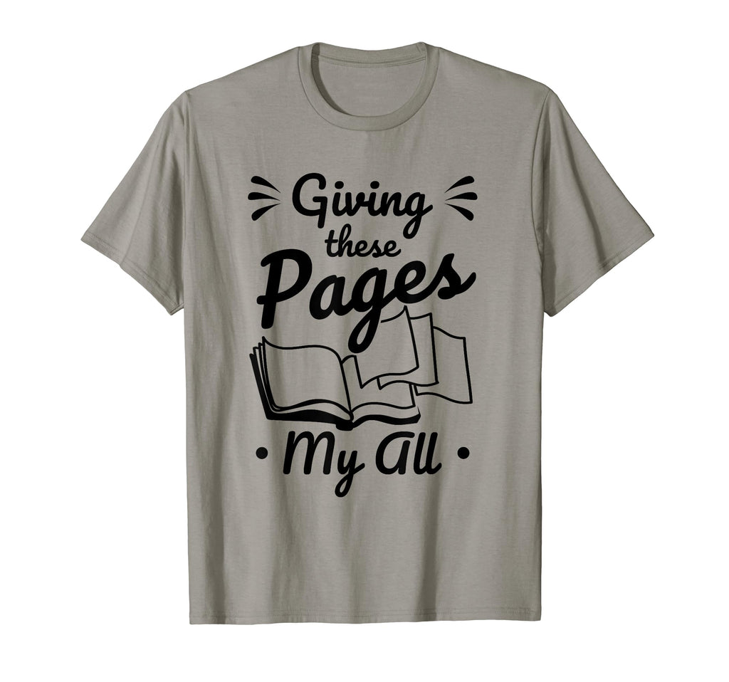 Book Club Members Authors Aspiring T-Shirt - Minimalist Print Men Women - T-Shirt, Sweatshirt, Hoodie