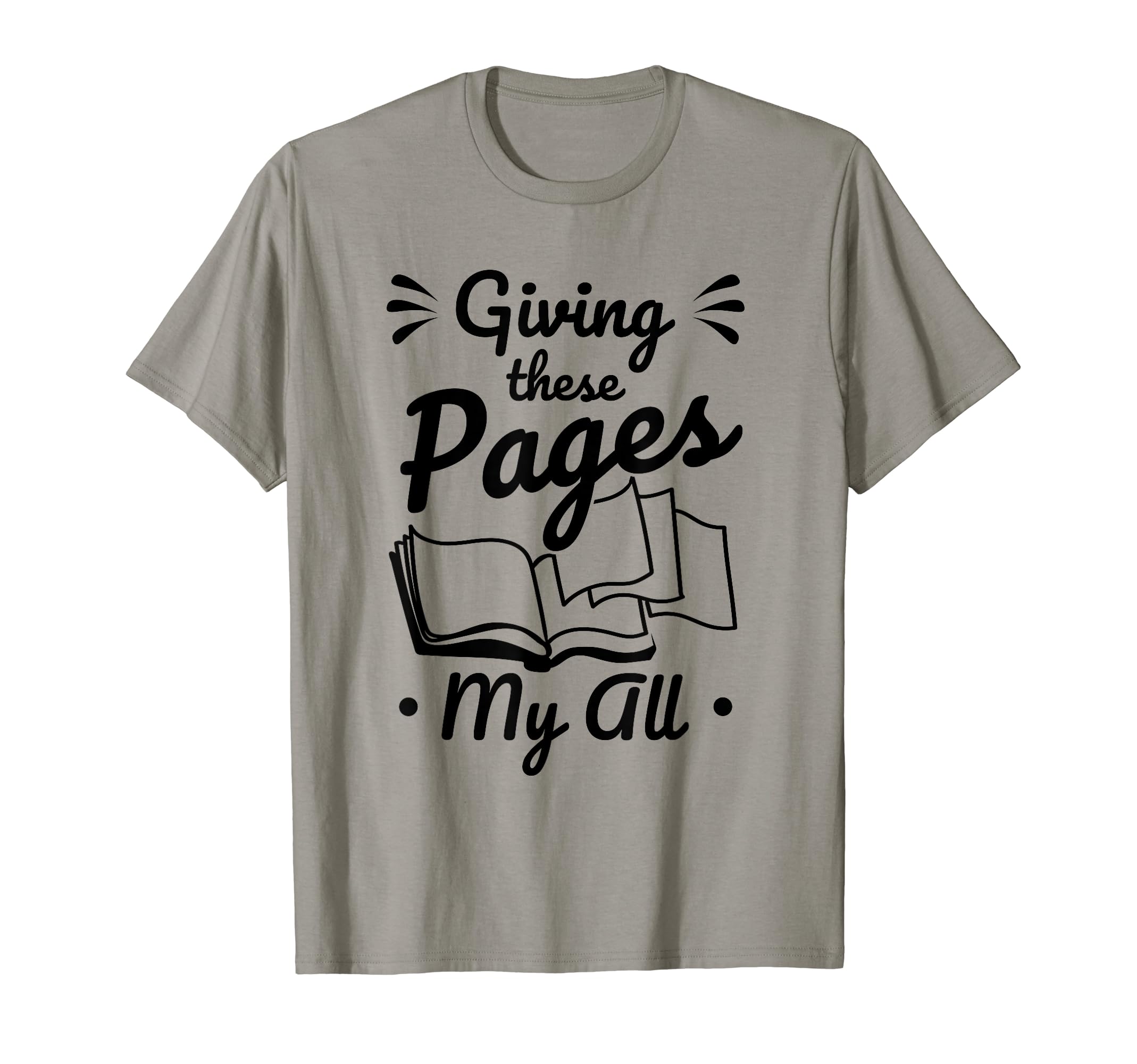 Book Club Members Authors Aspiring T-Shirt - Minimalist Print Men Women - T-Shirt, Sweatshirt, Hoodie