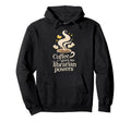 Coffee Gives Me Librarian Powers Book Hoodie - Unique Graphic Men Women - T-Shirt, Sweatshirt, Hoodie