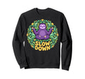 Funny Sloth Yoga Pose Slow Sweatshirt - Casual Everyday Wear for Adults - T-Shirt, Sweatshirt, Hoodie