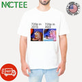 720p in 2010 720p in 2023 shirt Unisex T-shirt, Sweatshirt, Hoodie, Long Sleeve Tee - T-Shirt, Sweatshirt, Hoodie