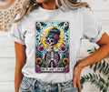 #807 Plant Lover Tarot Card Print Crew Neck T-Shirts, Hoodie, Sweatshirt - T-Shirt, Sweatshirt, Hoodie