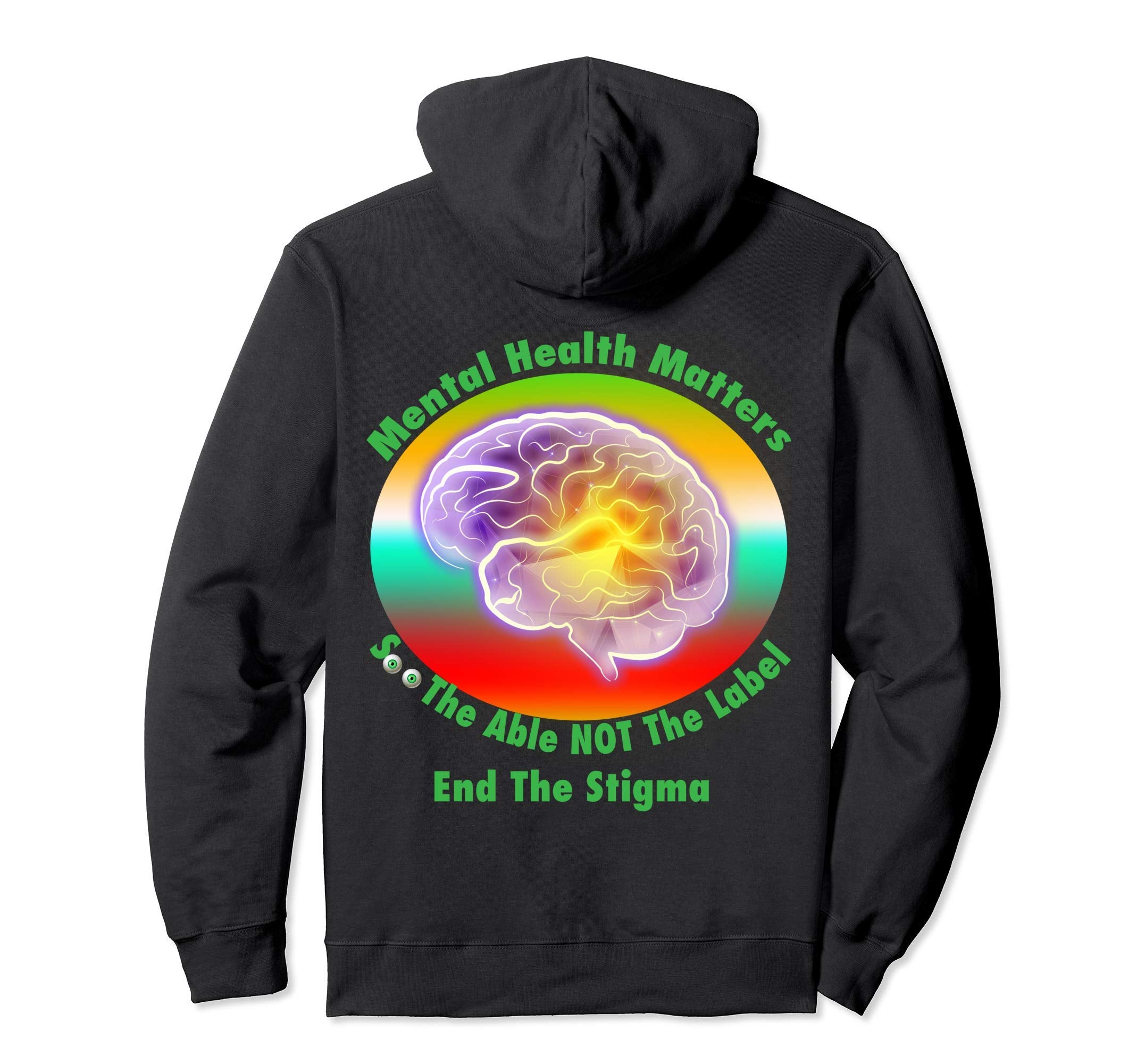 Mental Health Awareness Matters See Hoodie - Unique Graphic for Adults - T-Shirt, Sweatshirt, Hoodie