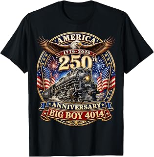 Big Boy 4014 Train Engineer Steam Train Conductor American T-Shirt Unisex T-shirt, Sweatshirt, Hoodie, Long Sleeve Tee - T-Shirt, Sweatshirt, Hoodie