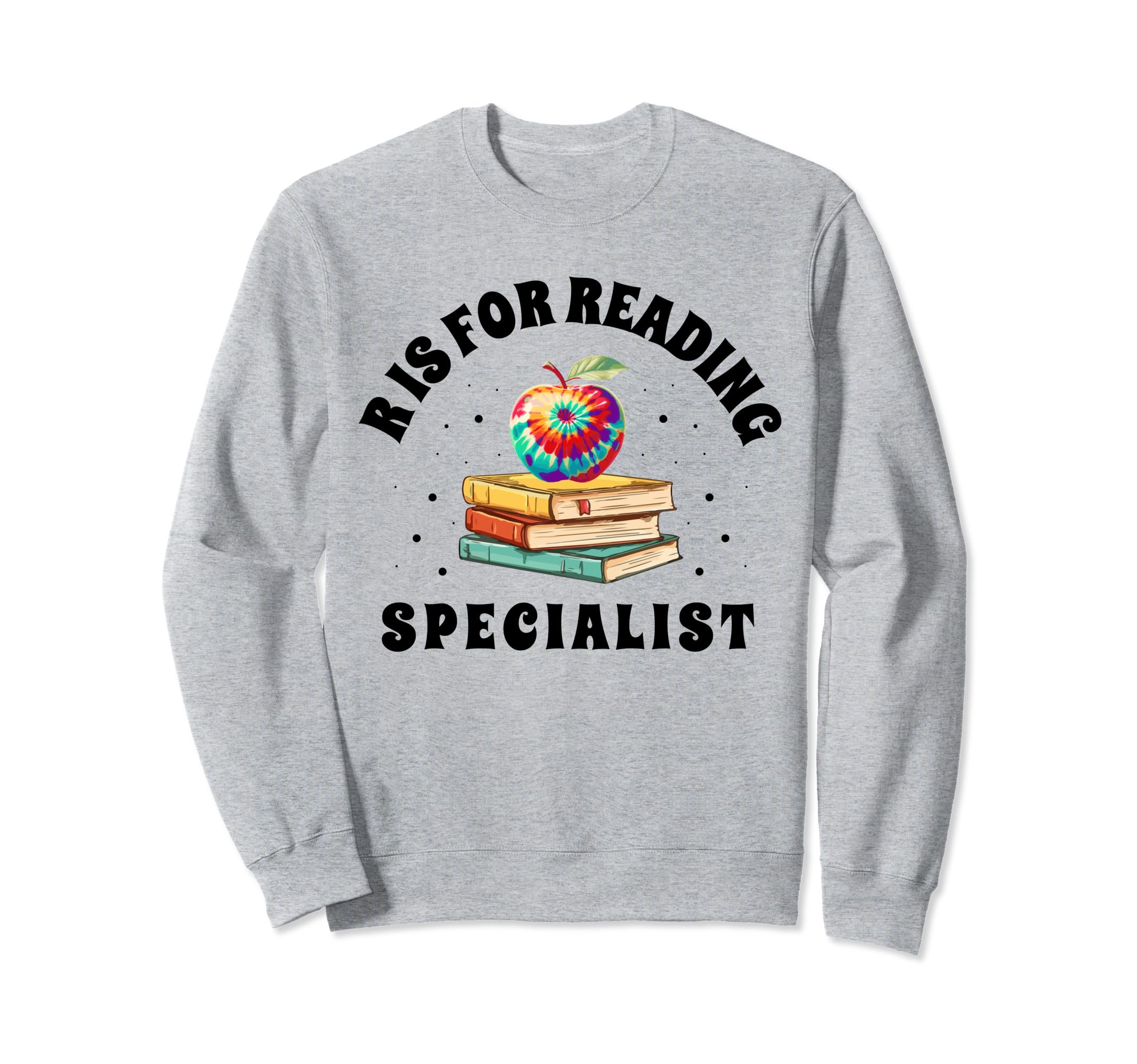R Is Reading Specialist Books Sweatshirt - Minimalist Print for Adults - T-Shirt, Sweatshirt, Hoodie
