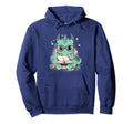 Easily Distracted Dragons And Books Hoodie - Minimalist Print Men Women - T-Shirt, Sweatshirt, Hoodie