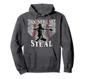 Catcher Thou Shall Not Steal Baseball Hoodie - Aesthetic Graphic Unisex - T-Shirt, Sweatshirt, Hoodie