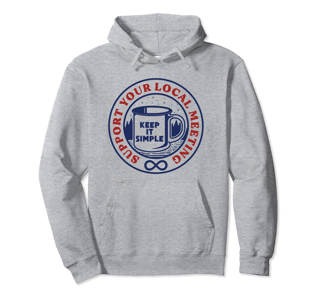 12 Step Meeting Aa Na Recovery Sober Hoodie - Unique Graphic Men Women - T-Shirt, Sweatshirt, Hoodie