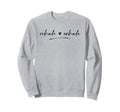 Inhale Exhale Mindful Motivational Sweatshirt - Custom Art Print Unisex - T-Shirt, Sweatshirt, Hoodie