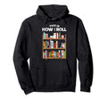 Bookworm Book Lover Funny Librarian Gift Hoodie - Minimalist Print Unisex - T-Shirt, Sweatshirt, Hoodie