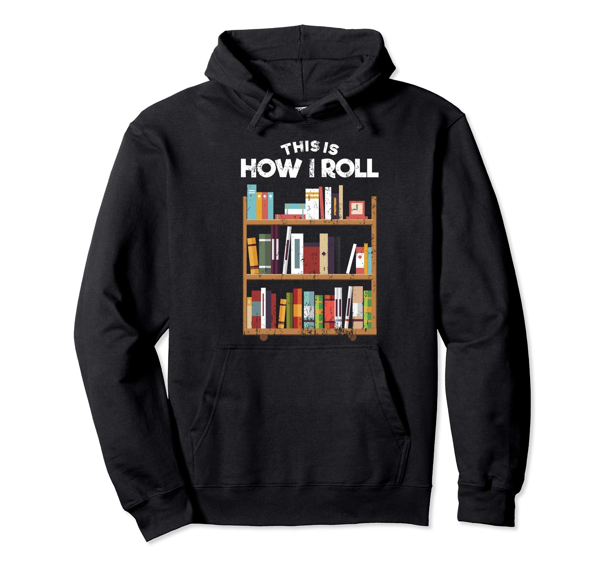 Bookworm Book Lover Funny Librarian Gift Hoodie - Minimalist Print Unisex - T-Shirt, Sweatshirt, Hoodie