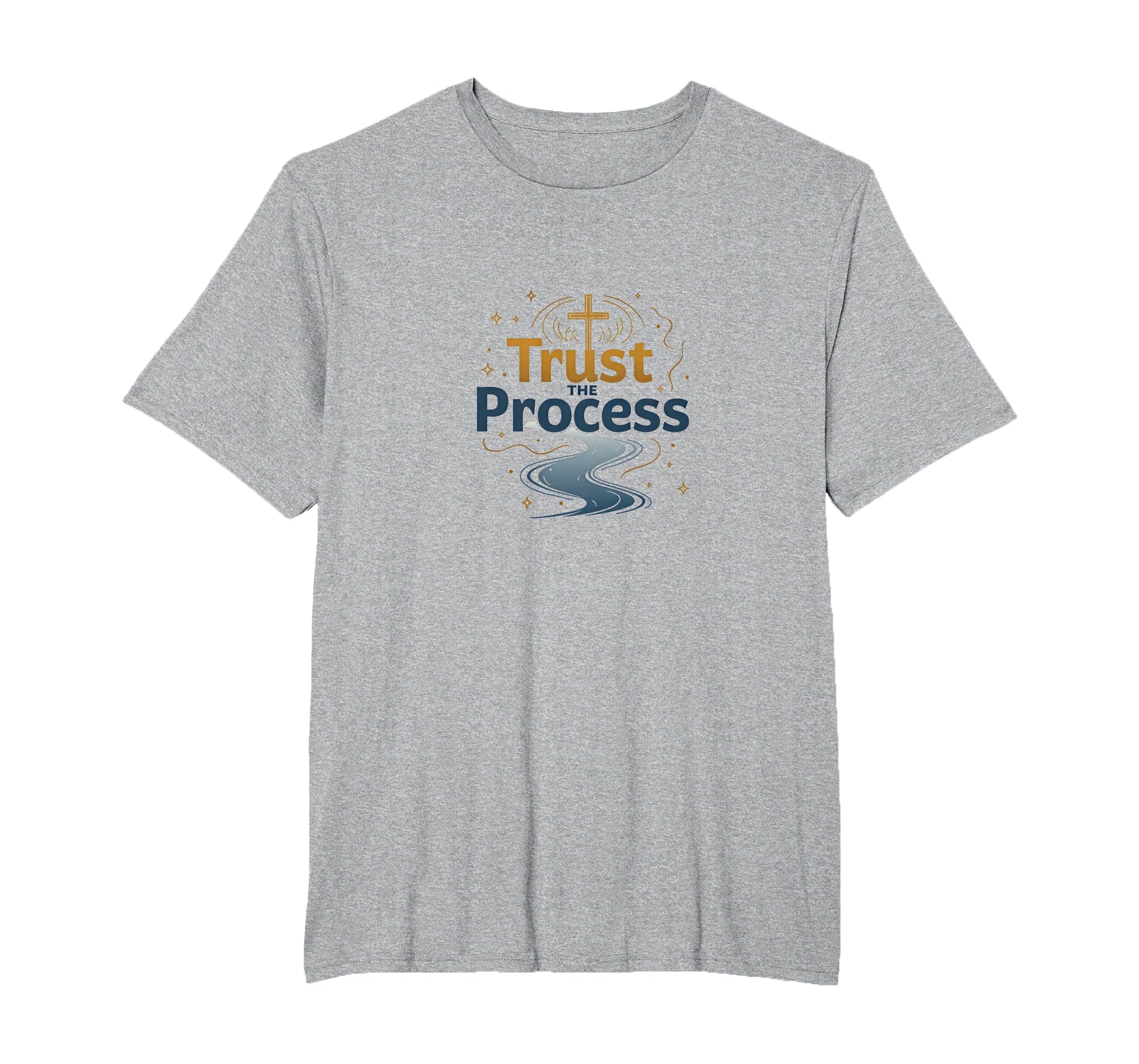 Jesus Saves Trust Process Christian Faith T-Shirt - Trendy Graphic Unisex - T-Shirt, Sweatshirt, Hoodie