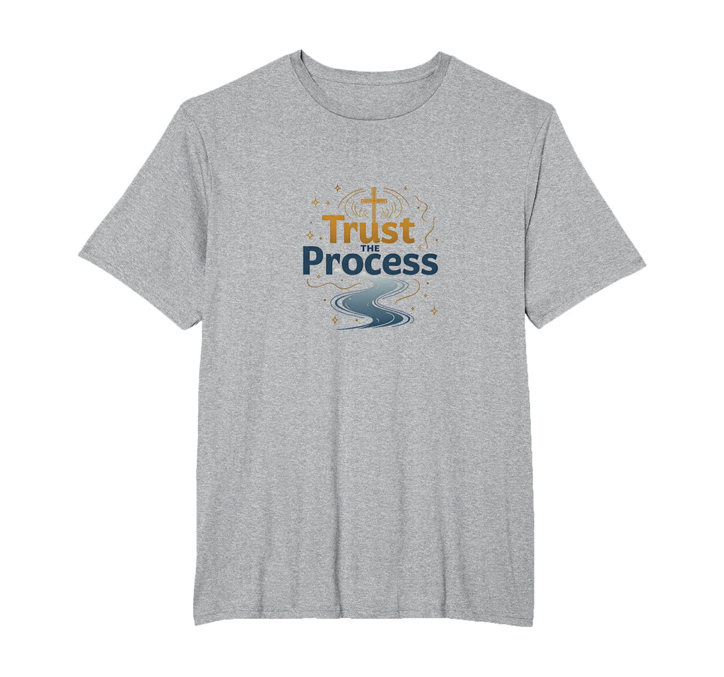 Jesus Saves Trust Process Christian T-Shirt - Custom Art Print Unisex - T-Shirt, Sweatshirt, Hoodie