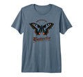 Anti Social Butterfly Sarcastic Introvert T-Shirt - Graphic Print Unisex - T-Shirt, Sweatshirt, Hoodie